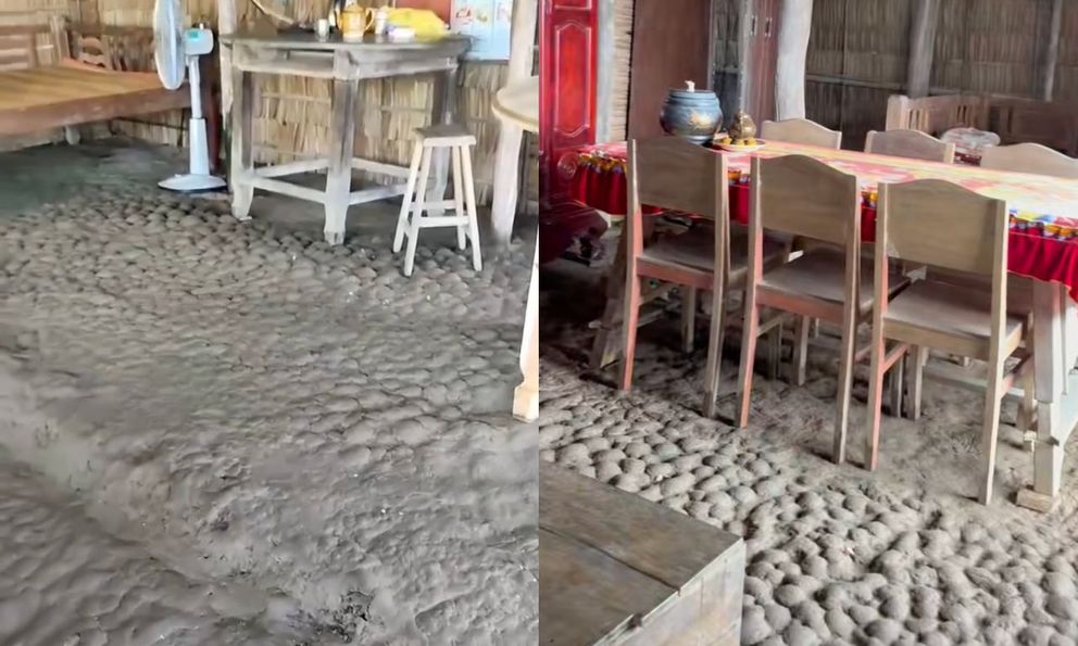 Cái nền nhà như bùn lầy này hoá ra lại là điều linh thiêng của người miền Tây