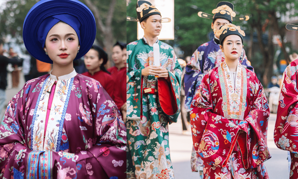 Cái bắt tay vì văn hóa việt từ sự kiện diễu hành cổ phục 