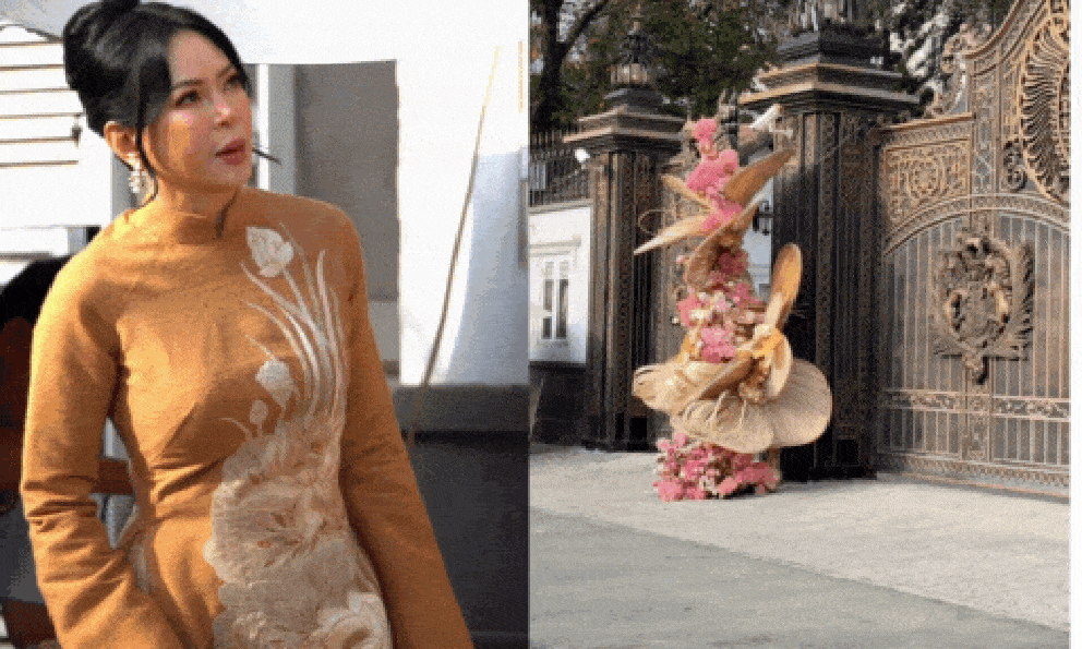 Đám cưới Tiên Nguyễn: Phu nhân Thuỷ Tiên diện áo dài tất bật, biệt thự thắt chặt an ninh 