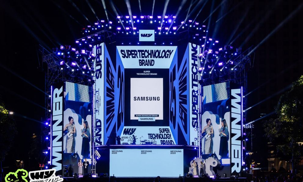 Vì sao Samsung là thương hiệu công nghệ được giới trẻ yêu thích tại WeYoung 2025?