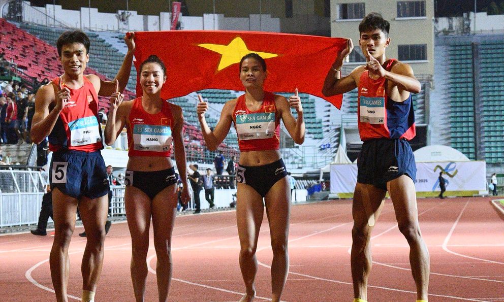 Việt Nam tham dự SEA Games với lực lượng bằng một nửa chủ nhà Thái Lan vẫn xuất sắc cán đích top 3