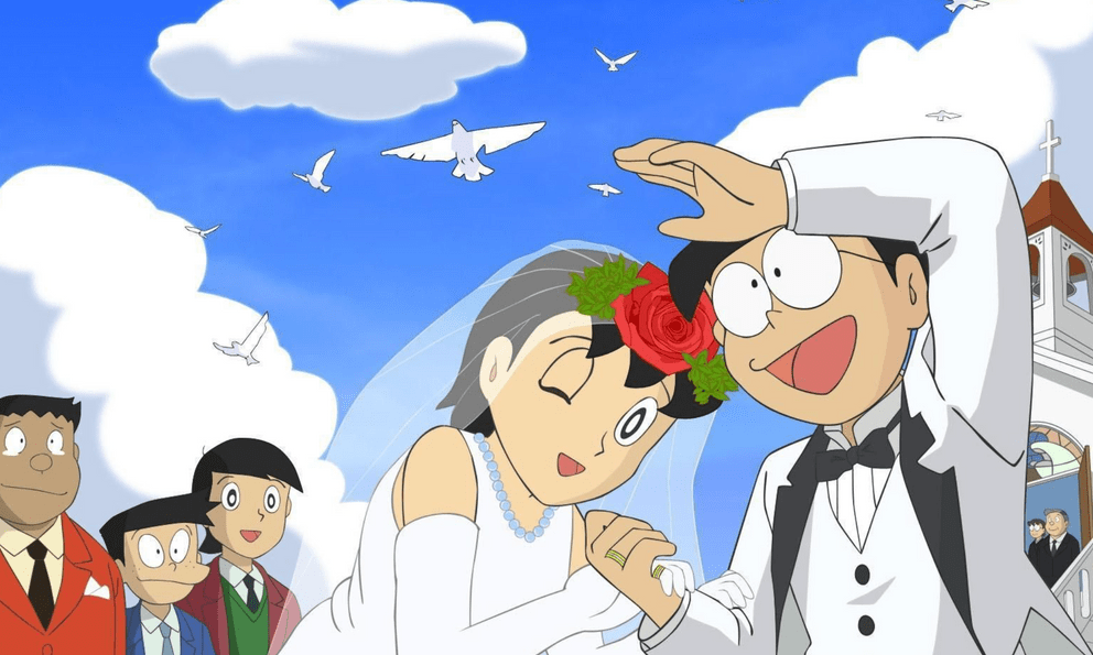 Hé lộ đám cưới thế kỷ của Nobita và Shizuka: Cô dâu đẹp như bước ra từ cổ tích, chi phí cưới hỏi gây choáng!