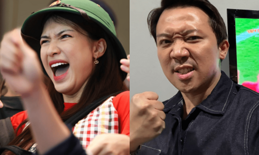 Trấn Thành, Hoà Minzy và dàn sao Việt vỡ oà trước chiến thắng của U23 Việt Nam