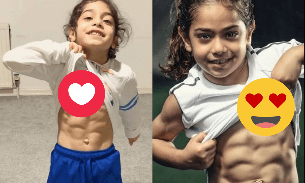 Thần đồng thể hình nhí, 6 tuổi cơ bắp đã cuồn cuộn 6 múi