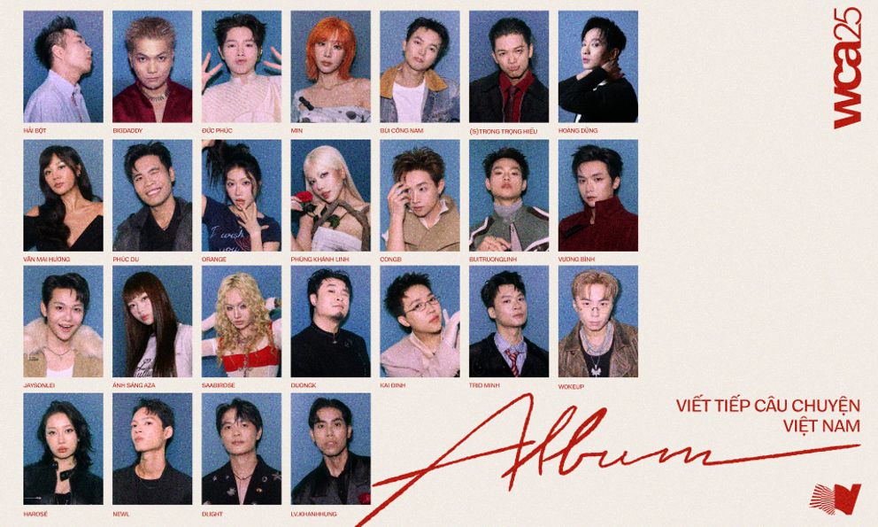 Đây là 27 nghệ sĩ tham gia album WeChoice Awards 2025: Hội tụ dàn Anh Trai - Em Xinh hot nhất, toàn bảo chứng ra nhạc là hay!