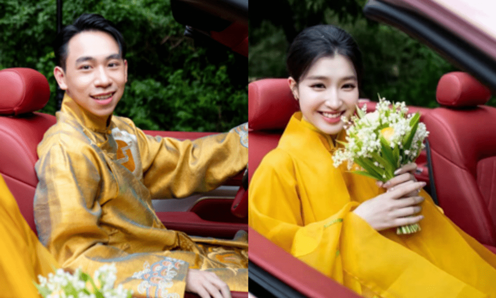 Hé lộ dàn xe dâu độc bản trong đám cưới của năm Minh Hoàng - Phương Nhi