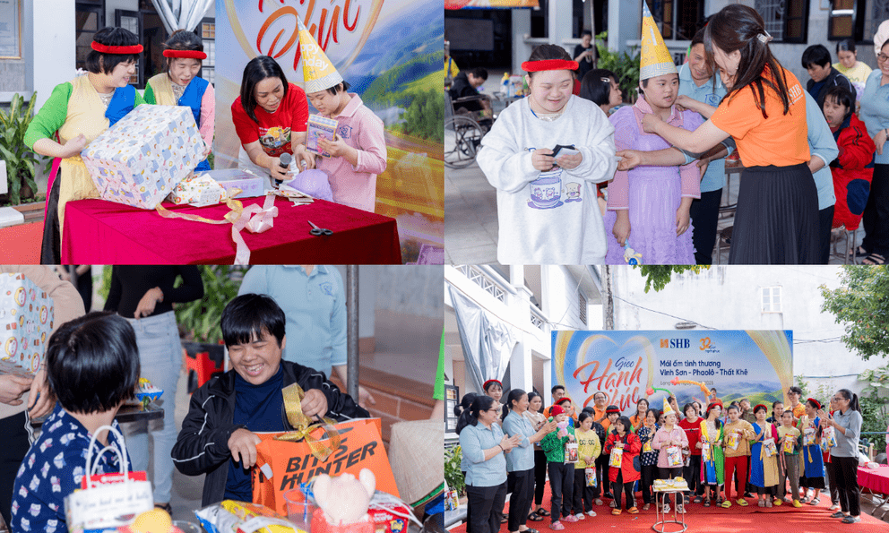 Từ những điều tử tế, Ngân hàng Hạnh Phúc của SHB đang viết tiếp câu chuyện Việt Nam hạnh phúc 