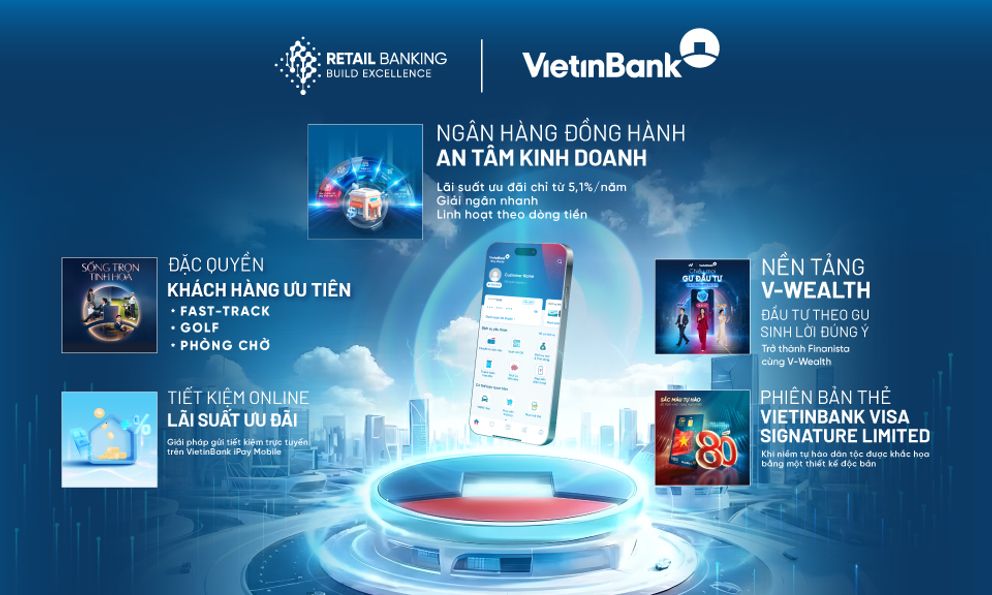 VietinBank - Khi bán lẻ trở thành hạ tầng tài chính cho một Việt Nam đang vươn xa