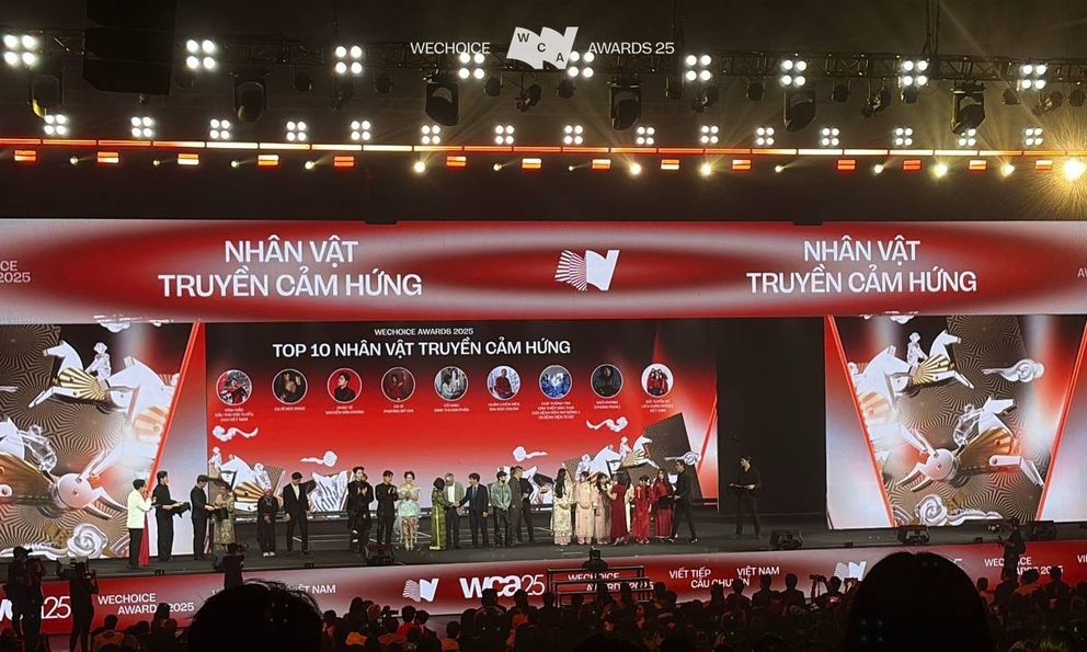 10 Nhân vật truyền cảm hứng của năm tại WeChoice Awards 2025 chính thức lộ diện