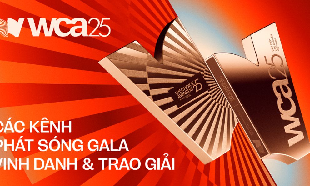 Xem trực tiếp Gala WeChoice Awards 2025 ở đâu?
