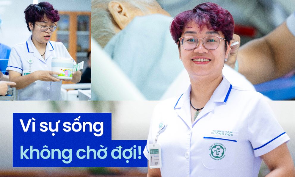 Quên những cơn đau do viêm cột sống dính khớp, nữ điều dưỡng ép tim cứu sống bảo vệ siêu thị
