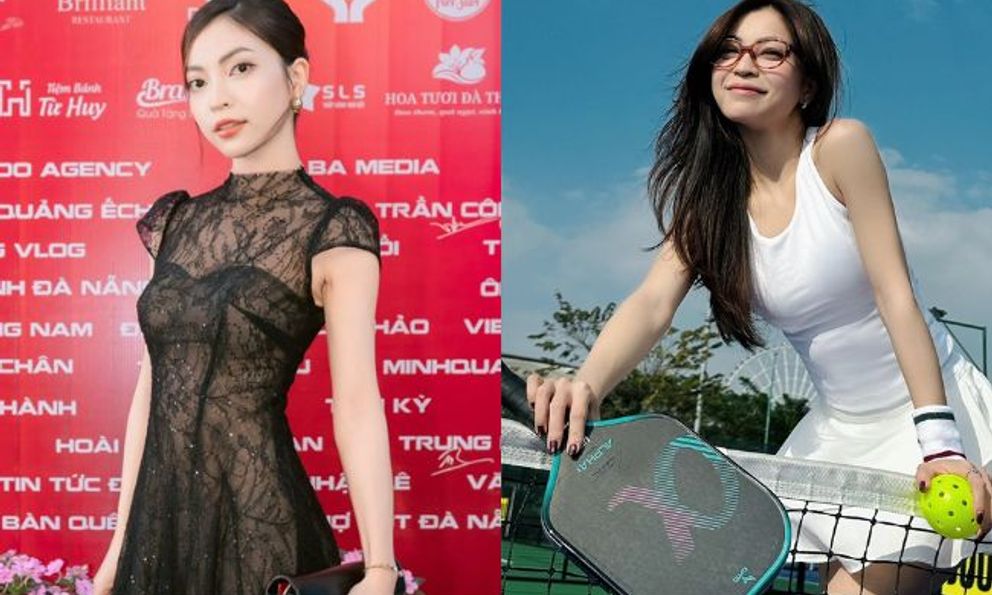 Từng là nàng WAG hot nhất làng bóng đá, Nhật Lê nay chơi pickleball vẫn nổi bần bật nhờ nhan sắc xinh đẹp chuẩn hotgirl