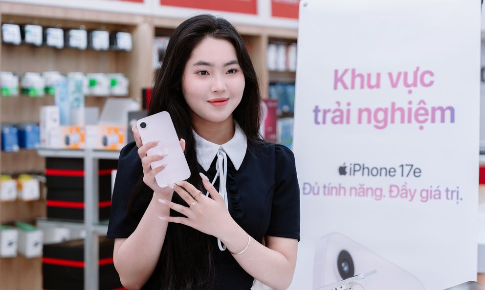 iPhone 17e mở bán tại Việt Nam, giá từ 17,9 triệu đồng