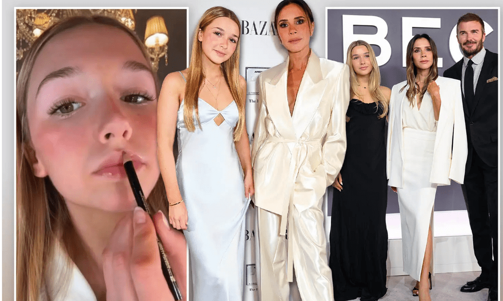 Vợ chồng Beckham không chờ được nữa, nóng lòng đẩy tiểu thư út Harper đi kiếm tiền