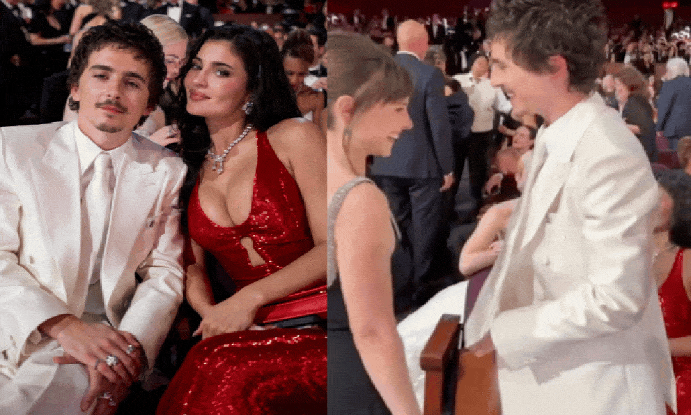 Nổ drama tại Oscar 2026: Kylie Jenner đụng mặt chị gái Timothée Chalamet, có thái độ khinh khỉnh coi thường gây 