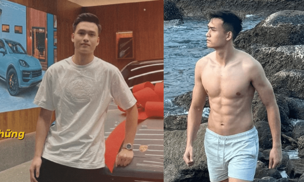 Bùi Hoàng Việt Anh: Trai đẹp 8 múi ĐT Việt Nam visual sáng bừng, 27 tuổi sở hữu nhà đẹp xe sang, kinh doanh giỏi 