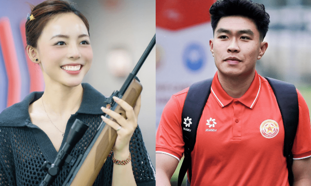 Cặp đôi Lý Đức (U23 Việt Nam) và hotgirl bắn súng Phí Thanh Thảo từng hot rần rần SEA Games, hiện tại thế nào?