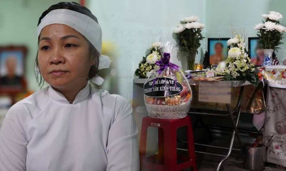 Đám tang không kèn trống của mẹ và con gái 9 tuổi trong vụ cháy quán cơm ở TP.HCM