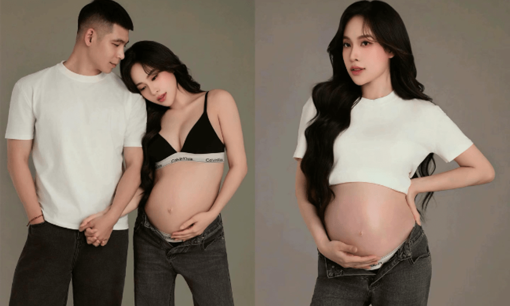 Quang Vinh và Mỹ Linh tung bộ ảnh bầu cực tình gây chú ý