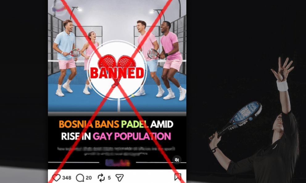 Một đất nước cấm chơi Padel vì làm tăng tỷ lệ đồng tính nam?