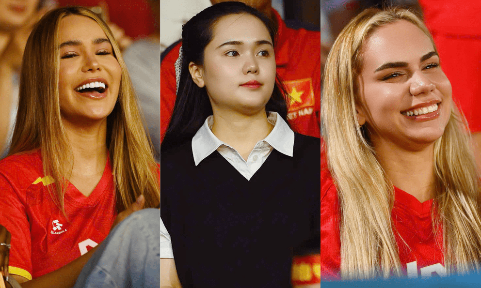 Dàn WAGs Việt đọ sắc khán đài: Quỳnh Anh chuẩn tiểu thư, vợ Hoàng Hên, Xuân Son visual sáng bừng chiếm trọn 