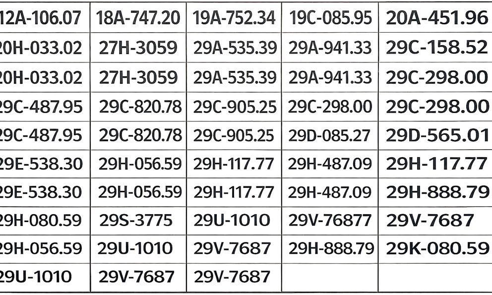 239 chủ xe có biển số sau nhanh chóng nộp phạt nguội theo Nghị định 168