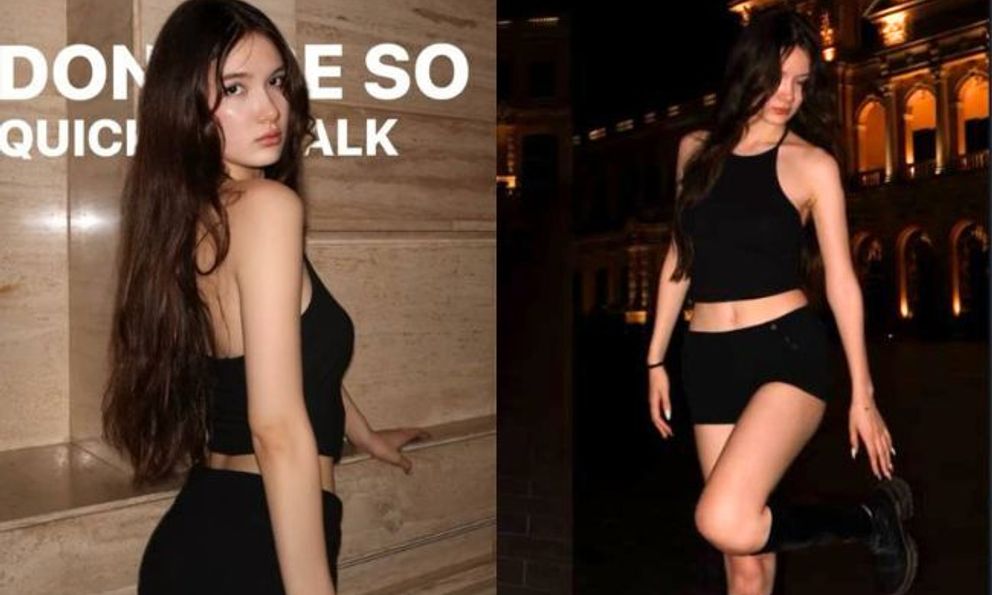 Em gái Lâm Tây khoe nhan sắc mỹ nhân tuổi 19: Chiều cao gần 1m80, chân dài cực phẩm, lên đồ sexy táo bạo gây sốt MXH