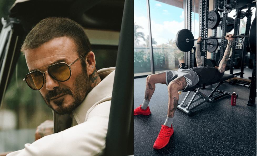 David Beckham cởi trần khoe body 6 múi 