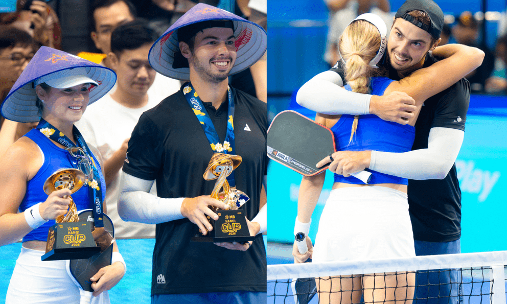 Quá đẳng cấp: Ben Johns và Anna Thu Thuỷ không có đối thủ, giành cú đúp vô địch tại PPA Hanoi