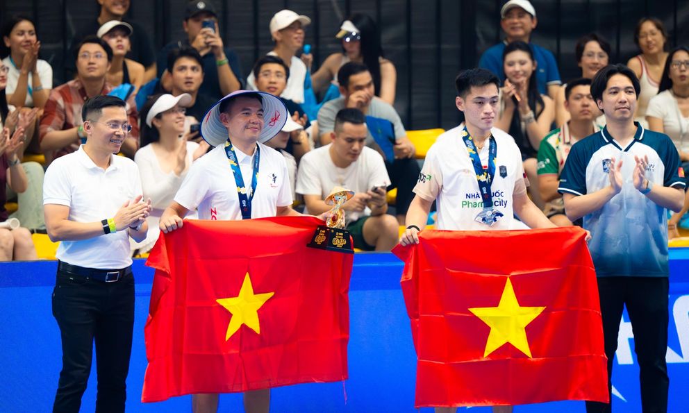 Lý Hoàng Nam và Trương Vinh Hiển lọt top 20 PPA Tour Asia 