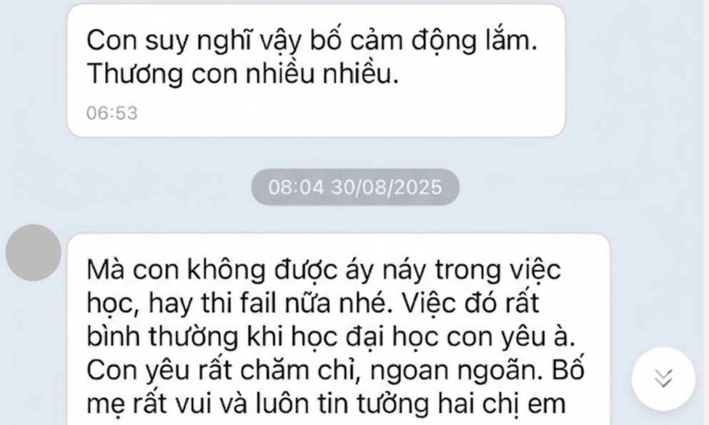 “Du học - học Y 8 năm”: Nữ sinh bật khóc lúc 2h sáng khi đọc lại tin nhắn của bố, phía sau là những khoản tiền hàng trăm triệu