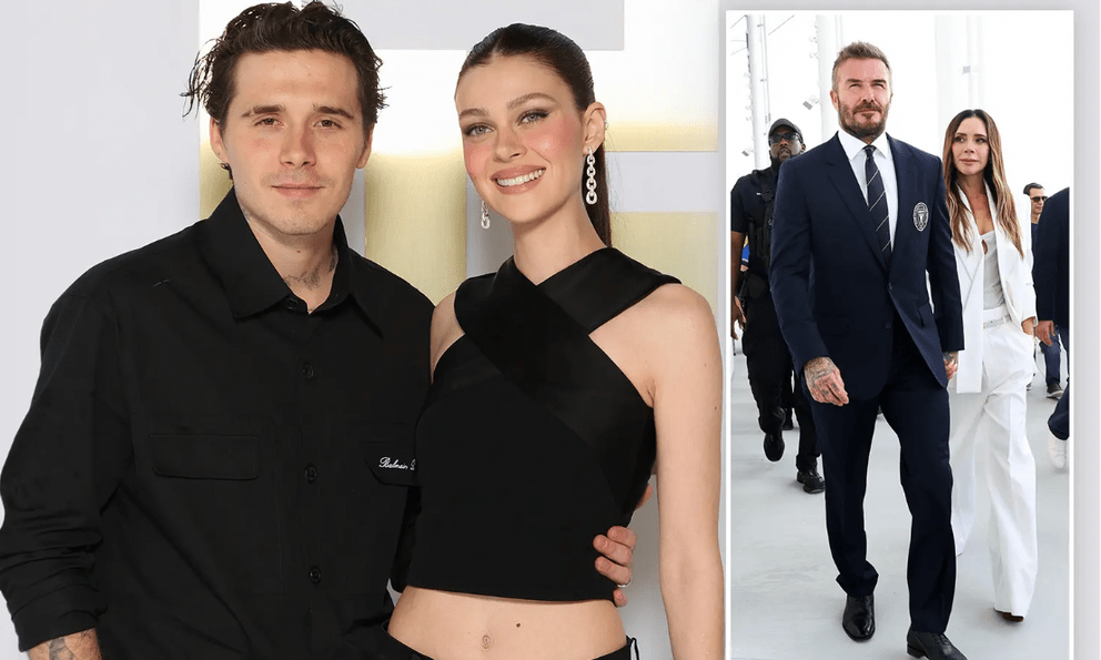 Con cả nhà Beckham chuẩn bị 