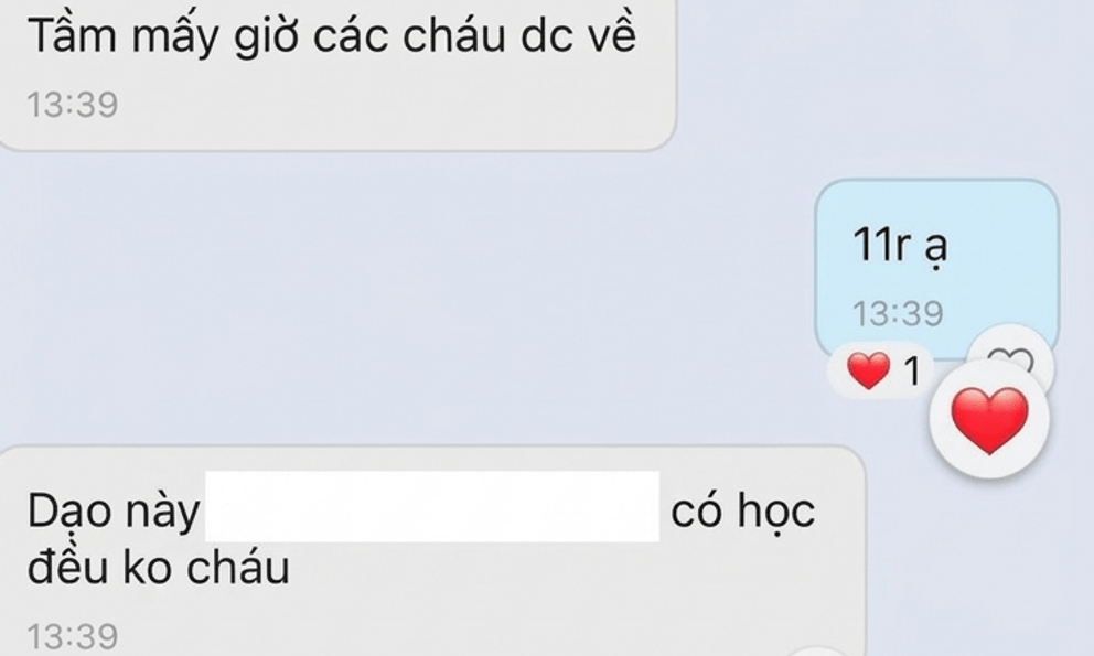 Sinh viên lên năm 3, phụ huynh vẫn nhắn nhờ bạn để ý, đốc thúc học giúp: 