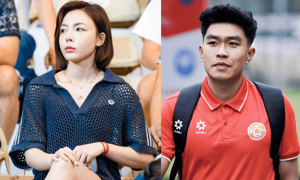 Phí Thanh Thảo khoe visual trắng phát sáng trên khán đài khi đi cổ vũ Lý Đức 