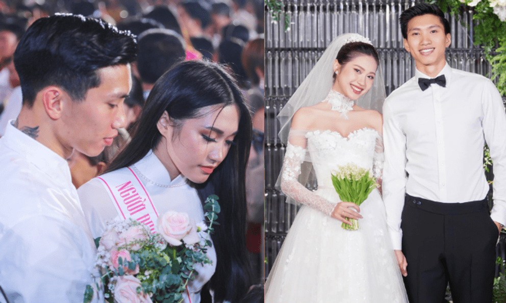 Chuyện tình Đoàn Văn Hậu - Doãn Hải My: Từ công khai sánh đôi ở cuộc thi Hoa hậu đến đám cưới cổ tích náo loạn MXH một thời