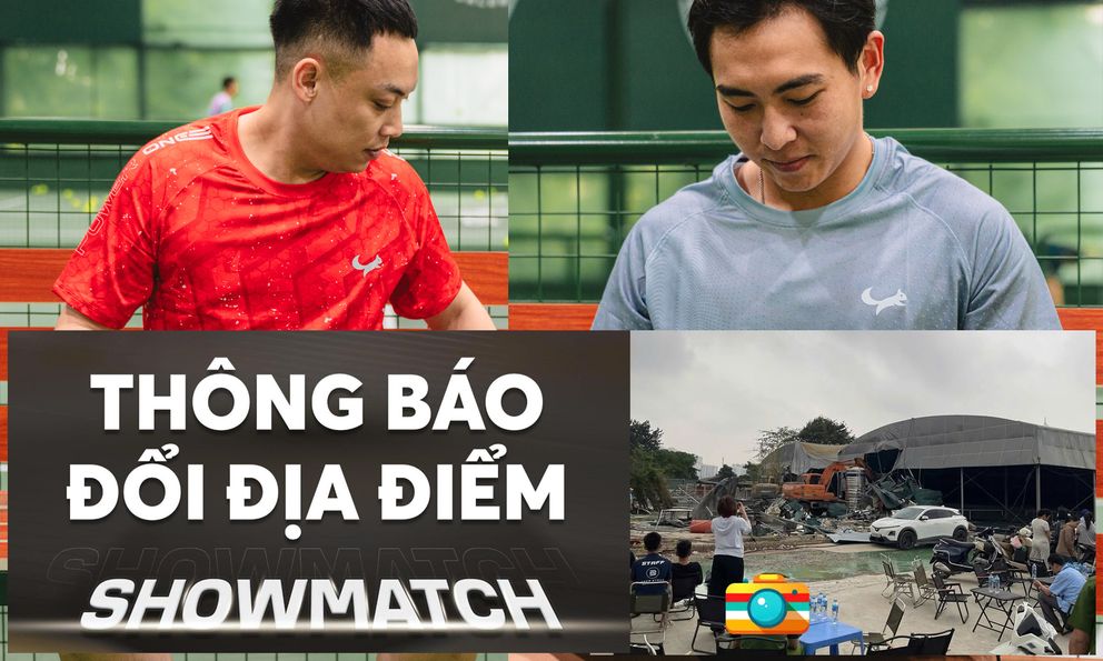 Sự kiện lớn của Phúc Huỳnh, Đạt “trố” dự định tổ chức ở sân Pickleball bị tháo dỡ