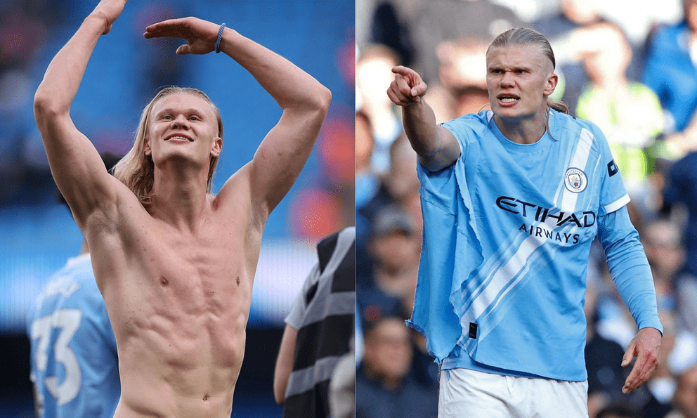 Erling Haaland xõa tóc, khoe body chắc khoẻ gây xôn xao 