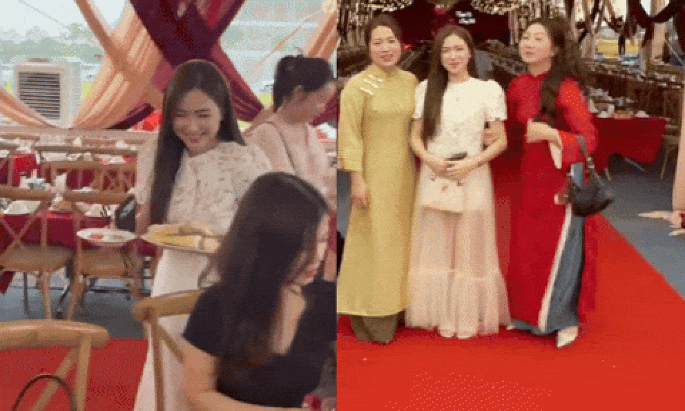 Hoà Minzy về nhà Văn Toàn ăn cưới còn tự tay vào bếp bê cỗ, phản ứng lạ khi bị trêu là 