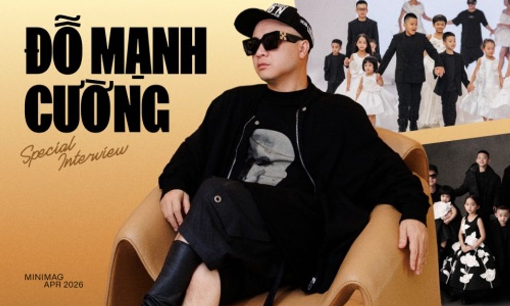 Nhà thiết kế Đỗ Mạnh Cường: 
