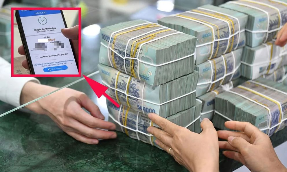 Phong tỏa tài khoản ngân hàng, phạt tới 500 triệu nếu nhận, chuyển tiền có nội dung sau