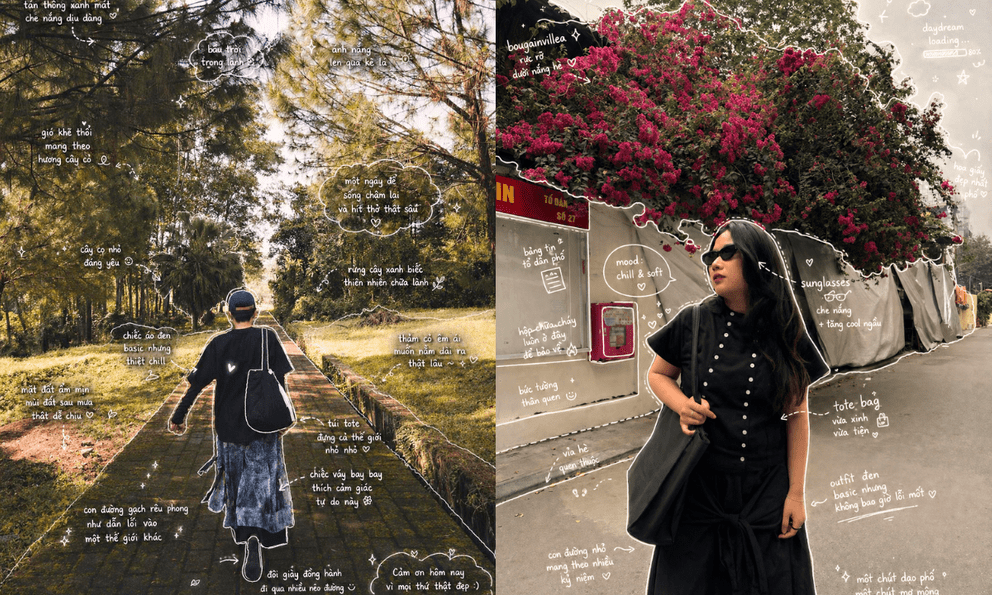 Trend biến ảnh đời thường thành tranh minh hoạ vibe “củ nghệ”: Đi chơi lễ hay ở nhà đều đu được, đăng nổ inbox hỏi cách làm