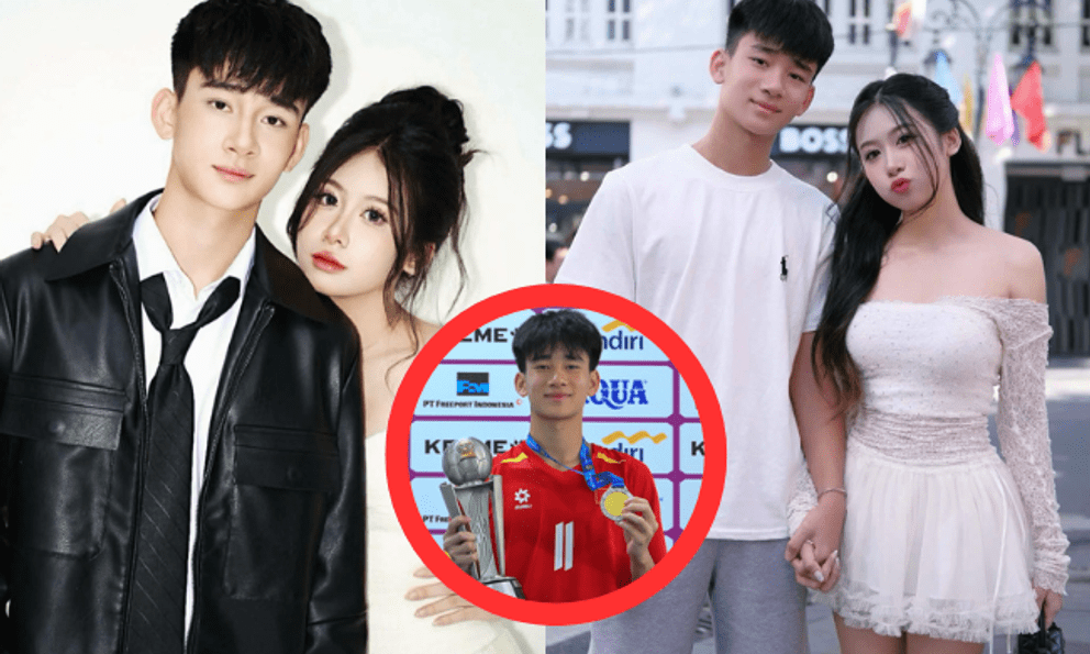 Chuyện tình ngọt ngào của sao trẻ lập cú đúp giúp U17 Việt Nam vô địch và hotgirl Học viện ngoại giao xinh đẹp