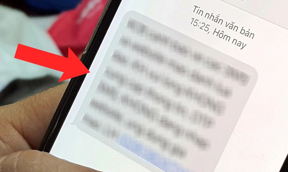 Công an thông báo tới tất cả những ai nhận được tin nhắn có nội dung sau