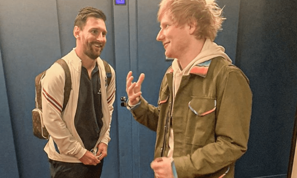 3 phút xấu hổ nhất đời Ed Sheeran: Tuôn đủ lời hoa mỹ trước Messi nhưng nhận ra GOAT không nói tiếng Anh