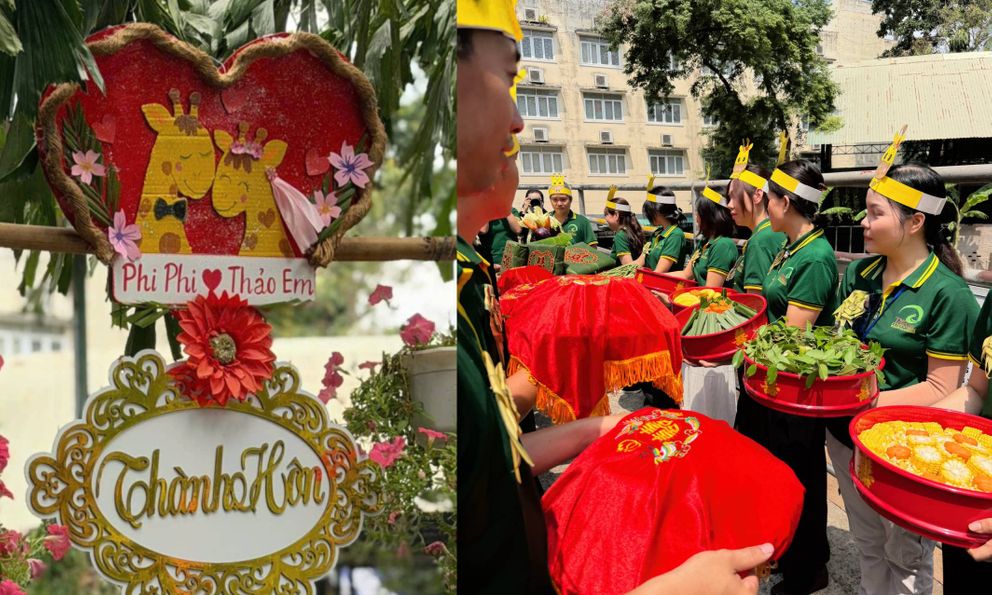 “Đám cưới” hươu cao cổ hot nhất Thảo Cầm Viên: Khách đông như trẩy hội, dàn bê tráp cùng xe hoa chiếm trọn spotlight!