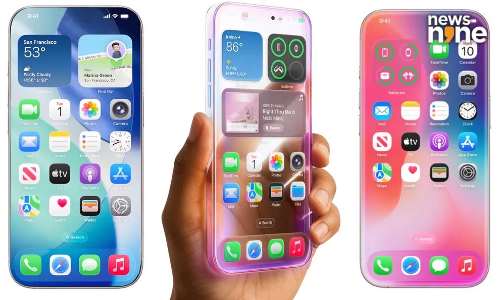 Lộ diện mẫu iPhone có thiết kế bằng kính, bỏ hoàn toàn nút bấm