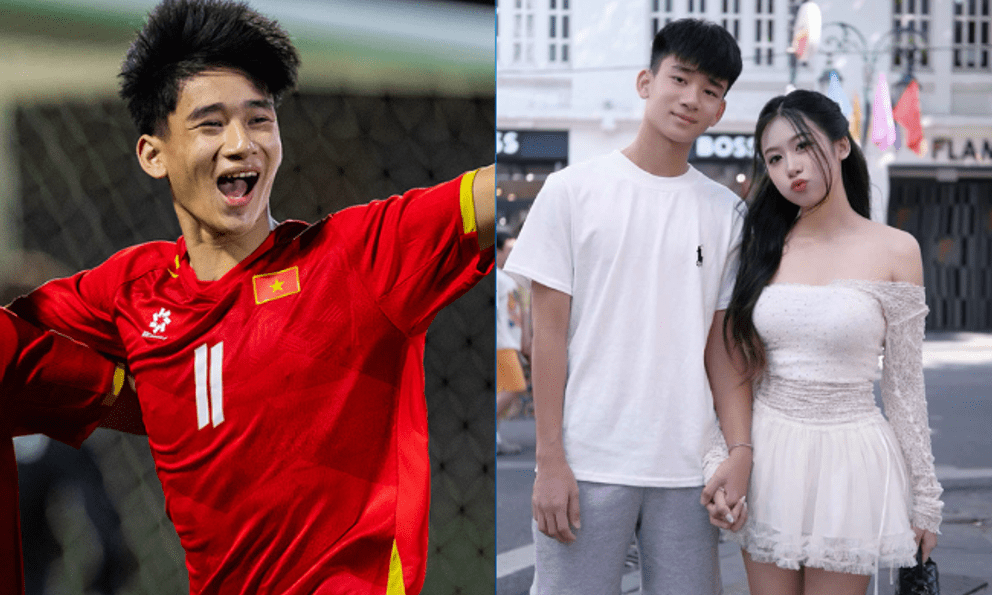 Nguyễn Văn Dương - “hotboy sân cỏ” vừa ghi bàn đưa U17 Việt Nam đi World Cup, có bạn gái hotgirl Học viện Ngoại giao cực xinh