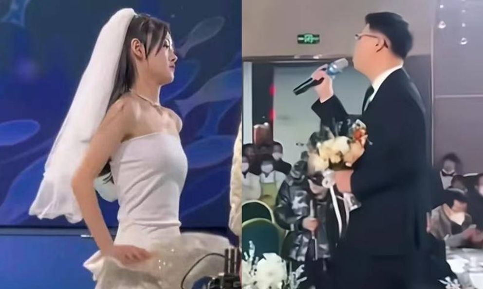Toàn bộ mâu thuẫn khiến cô dâu cởi váy cưới, chú rể huỷ hôn trước mặt khách mời