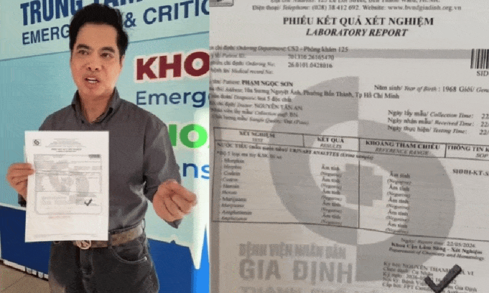 Ngọc Sơn tự đi xét nghiệm ma túy: Chuyên gia, bác sĩ nói gì về độ chính xác của từng phương pháp?