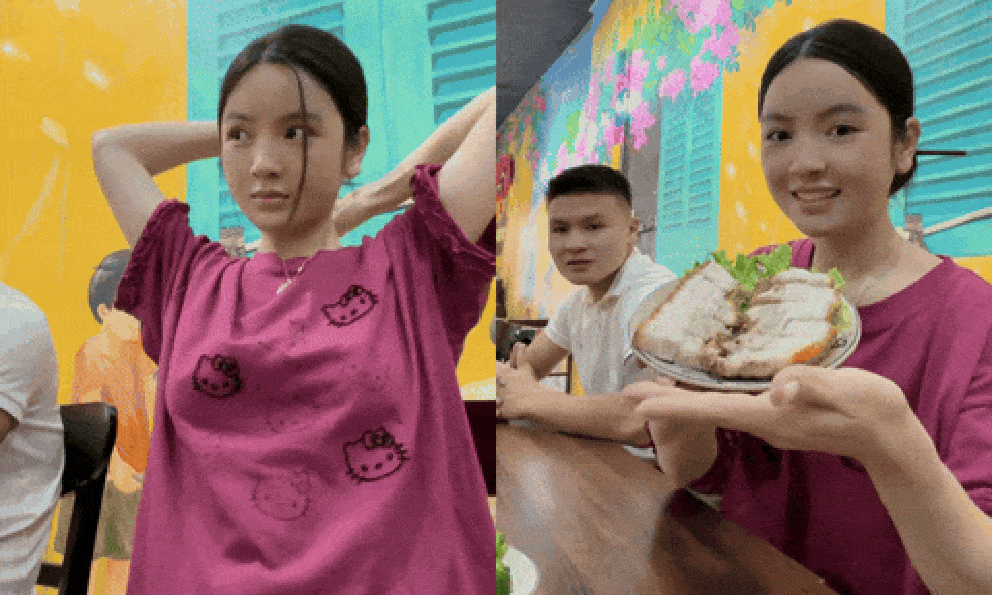 Hài hước chuyện Quang Hải - Chu Thanh Huyền cứ đi ăn ở đâu, nhà hàng đó lại mất một thứ!